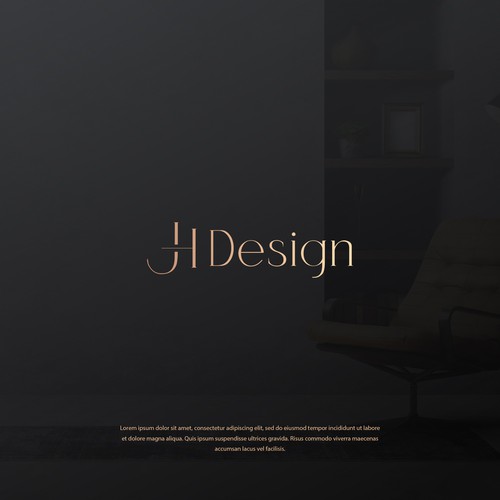 High End Interior Designer Brand Design réalisé par Rozzium