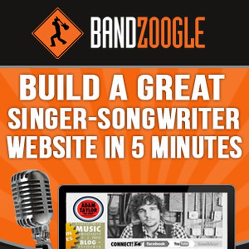 Bandzoogle needs a new banner ad Design by vineet5