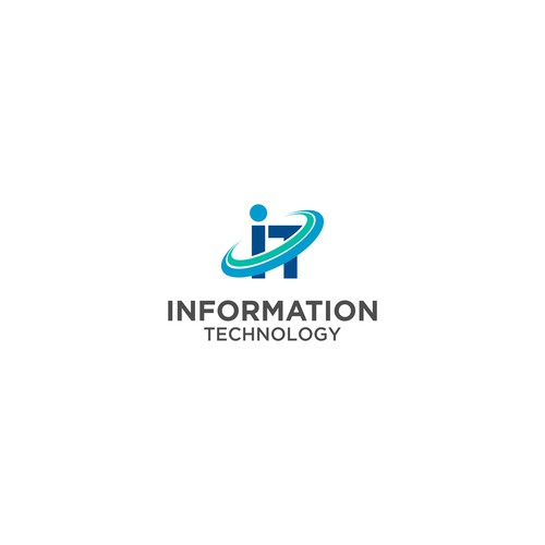 People-Centered Information Technology Logo Design by assiktype