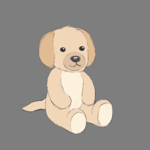 Weighted Stuffed Animal for Adults with Anxiety Disorders Design by Friyu