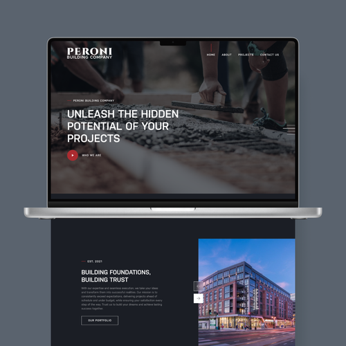 PBC website Design by Elyke