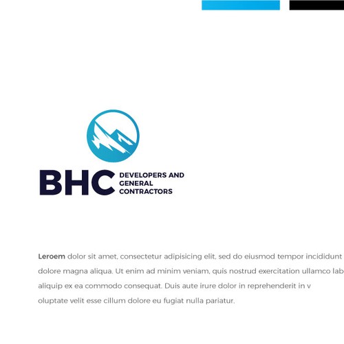 Sophisticated and timeless design for a multi-generational development and construction company Design by Eeshu