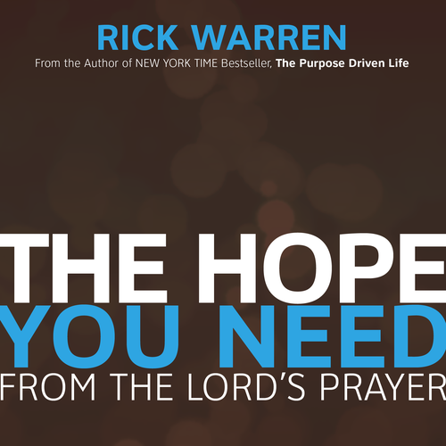 Design Rick Warren's New Book Cover デザイン by spdvintage