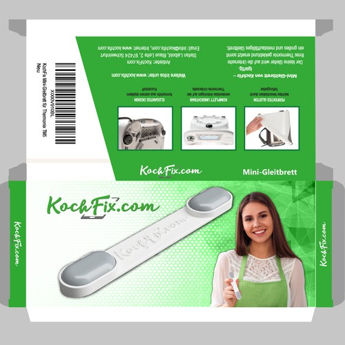 Product packaging contest entry by GraficArtist