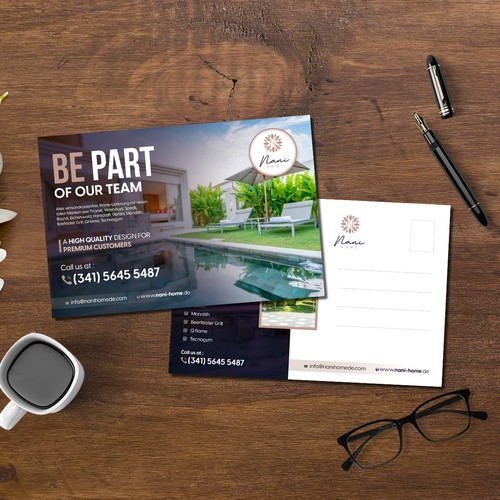 Postcard, flyer or print contest entry by MS Designs97