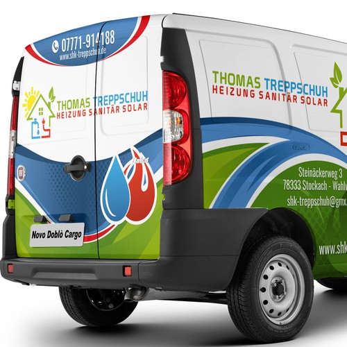 Packende Autowerbung, mit Logo. | Auto, LKW oder Transporter Design ...