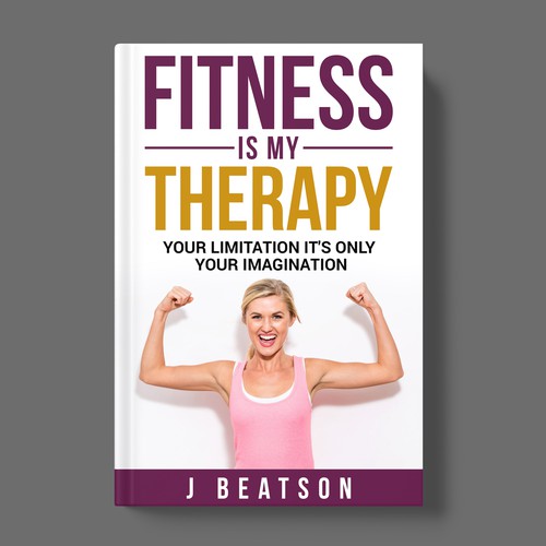 Unique and eye catchy fitness book for women that promotes success Design von TopHills