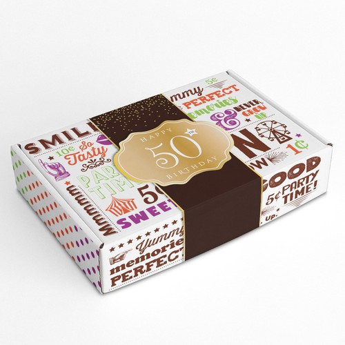 Design An Interesting Retail Vintage Candy Box / Subscription Candy Box!  (non gender or age specific, see details) Design by HollyMcA