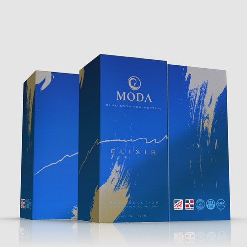 MODA - Luxury, lifestyle packaging design. Réalisé par — P R E M I U M —