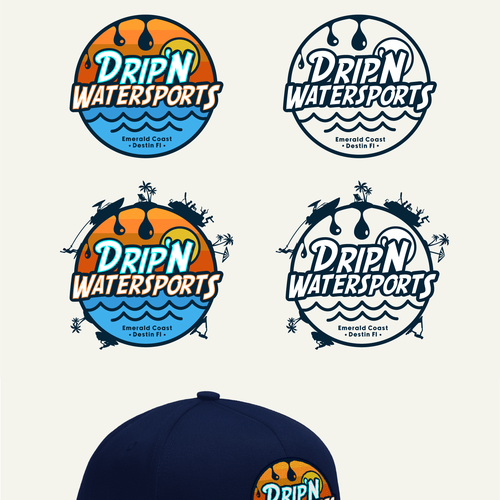Logo Design for a Watersports and Boat Rental Company Based in Destin Florida Design by Aefe Design