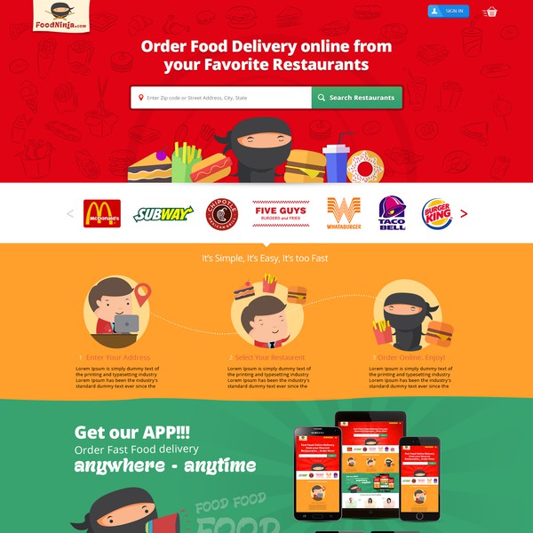 Design realizzato da u.create intitolato "whimsical, Creative, innovative, original responsive design"