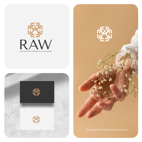 Rejuvenate, Aesthetic, and Wellness Logo - Gender Neutral Design by casign