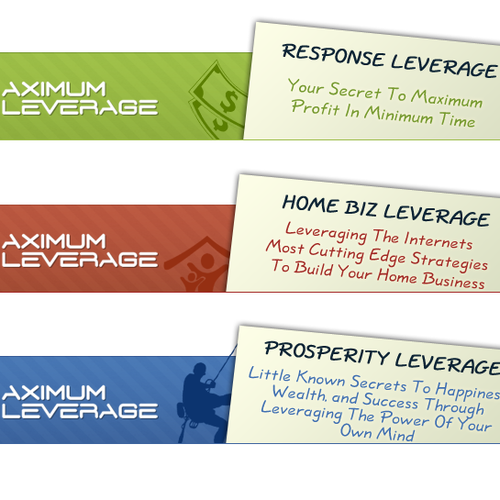 Maximum Leverage needs a new banner ad デザイン by pingvin