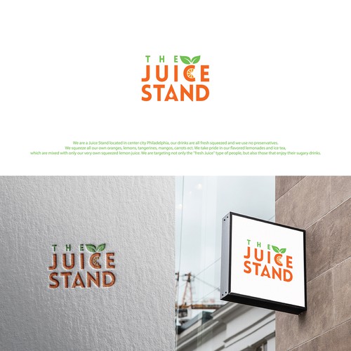 Design a FRESH logo for "The Juice Stand" Design by Bravy Art