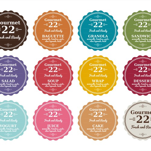 Label Design for Gourmet Food Design by sayasaja