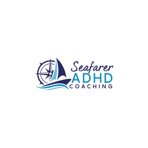 Abstract sailboat logo to evoke navigation and adventure Design by souart