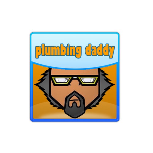 Create the next button or icon for Plumbing Daddy Ontwerp door Romikym