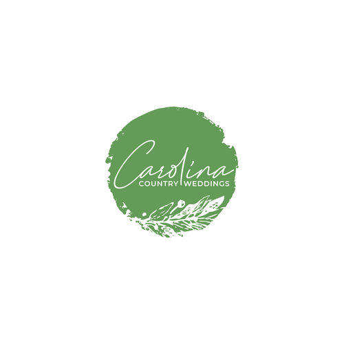 Beautiful readable logo with simple clean aesthetic for wedding venue with natural organic vibe Design by pixel_talk