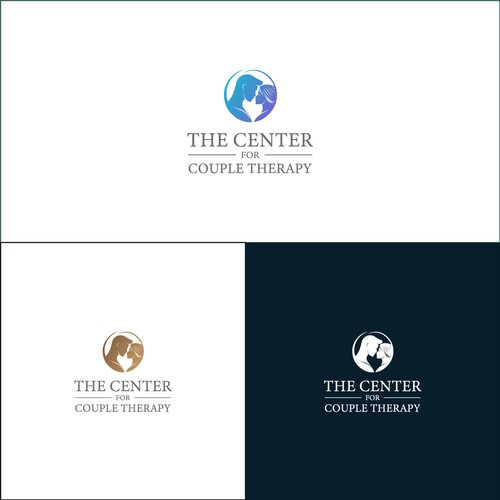 Simple, elegant logo to attract discerning couples therapy clients Design by AkungGraphic