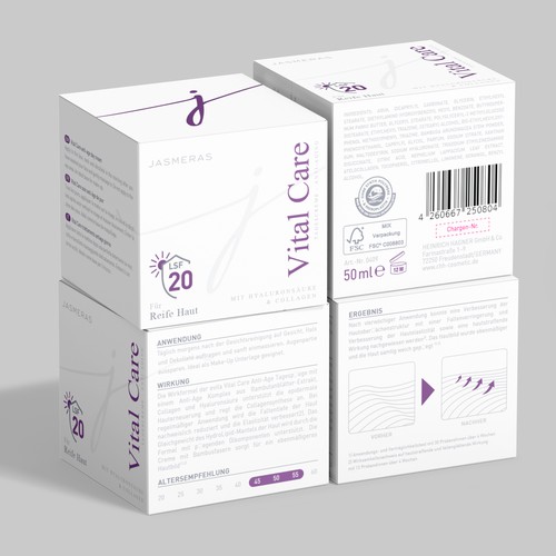 Packaging design for a cosmetic-cream required Design by CUPEDIUM