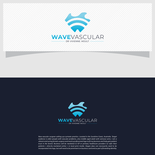 Modern and professional logo for Vascular Surgeon Design by moOks™