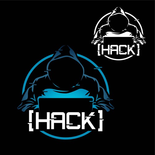 Hacker Themed Logo! Hacker/Coder Software Developer Logo Design by 262_kento