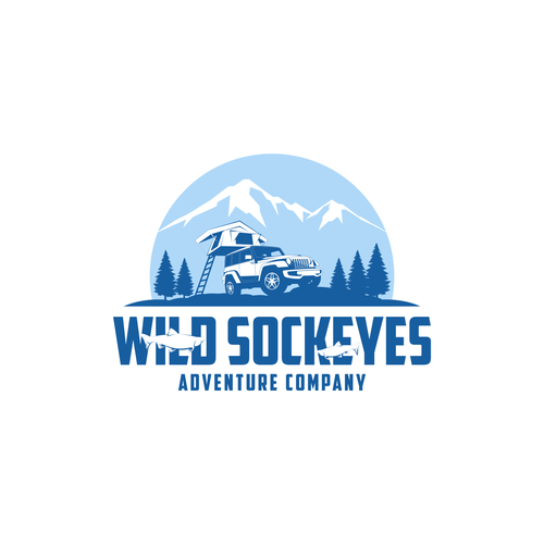 Design a logo for a rooftop tent adventure company in Alaska Design by J4$on