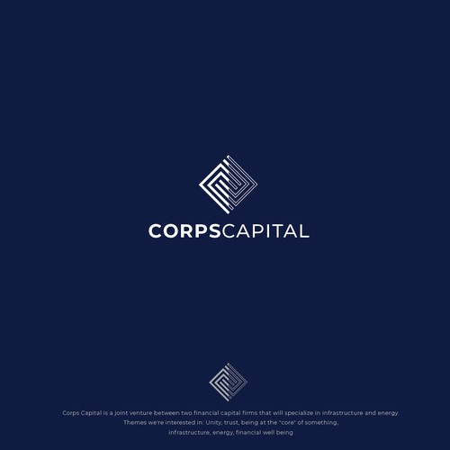 Logo for investment capital firm specializing in infrastructure and energy Design by Carksas