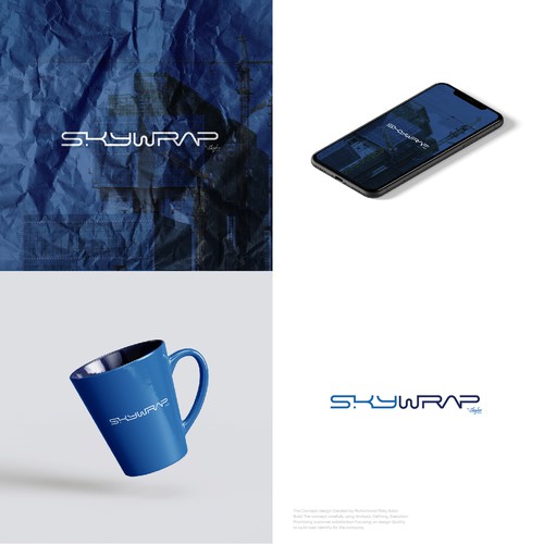 SkyWrap Logo Design by Neutra