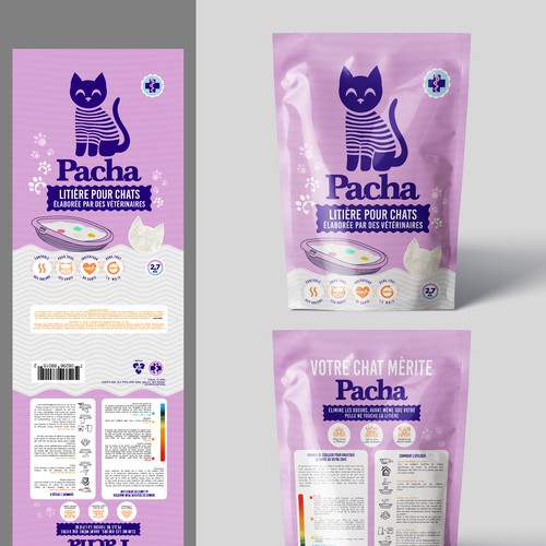 Cat Litter startup Minimalistic packaging - Contest Design von agooshe