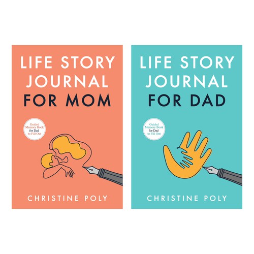 Journal cover that will attract people to write about their life/dreams/hopes with a pen Design by Spike Spiegel