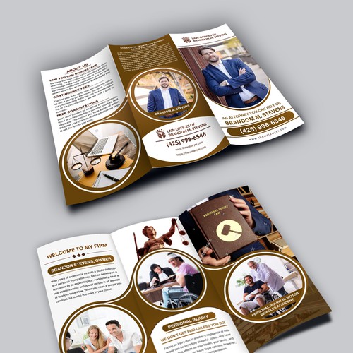 Help me grow my law firm - design my brochure Design by vijoy