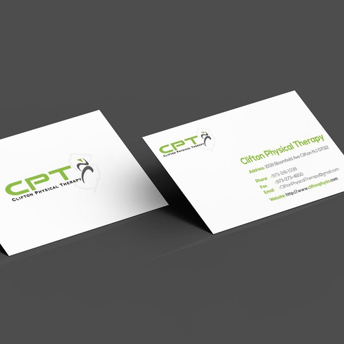 Physical Therapy Fice Needs Effective Business Cards