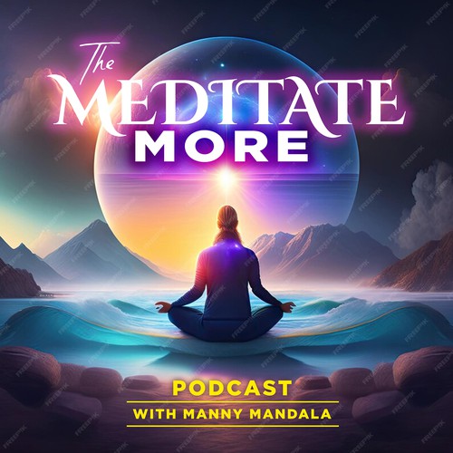 Meditation Podcast Artwork Design by yummy