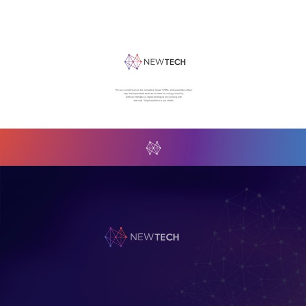 Design by Graphics D titled "NEW TECH "