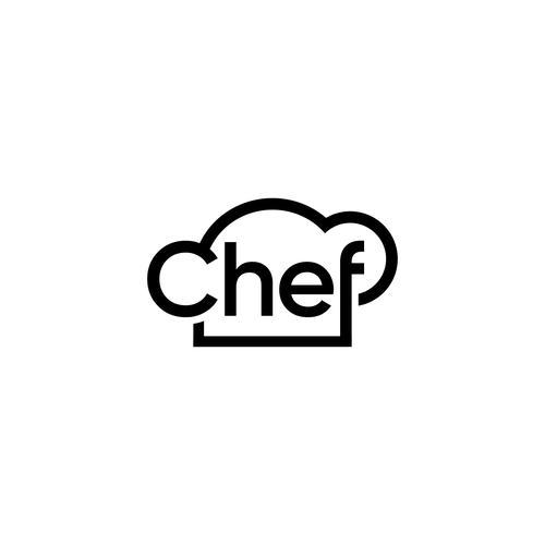 "CHEF": Food & Cooking Social Media Logo Design by tajiri y