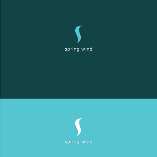 Spring Wind Logo Diseño de DesignTreats