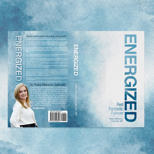 Design a New York Times Bestseller E-book and book cover for my book: Energized Ontwerp door Wizdiz