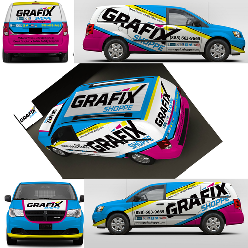 Digital Printing Company Looking for New Full Vehicle Wrap Design