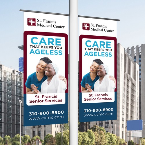 Design a banner that attracts older adults & families to use our specialized senior care & services Design réalisé par Sketch Media™