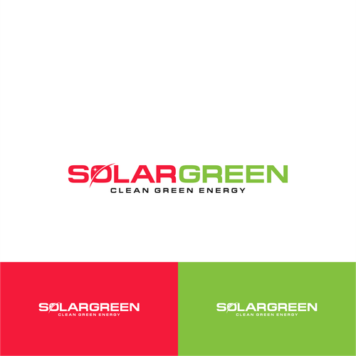 Logo for solar retailer, SolarGreen Design by nutronsteel