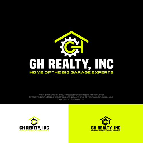 Design the Iconic Logo for GH Realty, Inc.: Defining Michigan's Premier Real Estate Vision Design by Rekker