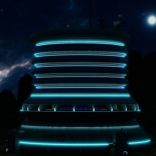 3-D rendering of an arcology Design by AKrender