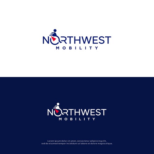 We need a new logo for a new Wheel chair accessible dealership serving Oregon and the Northwest. Design by Dante Studio