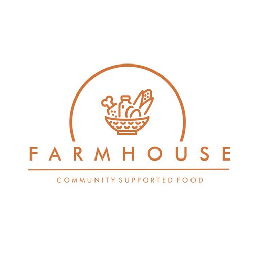 Create a logo for Farmhouse that captures a farm's rustic charm! | Logo ...