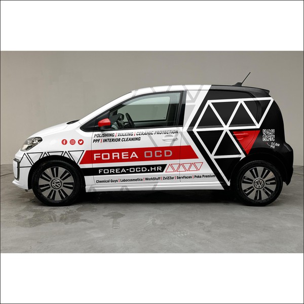 Design by dnite titled "modern car wrap design"