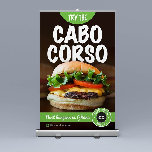Billboard for Burger Company Design by Mika90