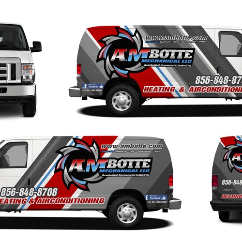 HVAC van wrap | Signage contest