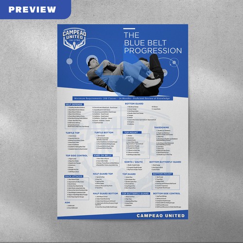 Martial Arts Posters Design by vreinal