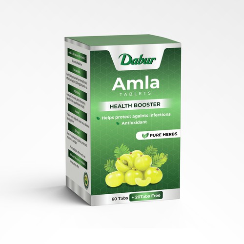 Premiumising Dabur's Pure Herbs range Design by Manthanshah